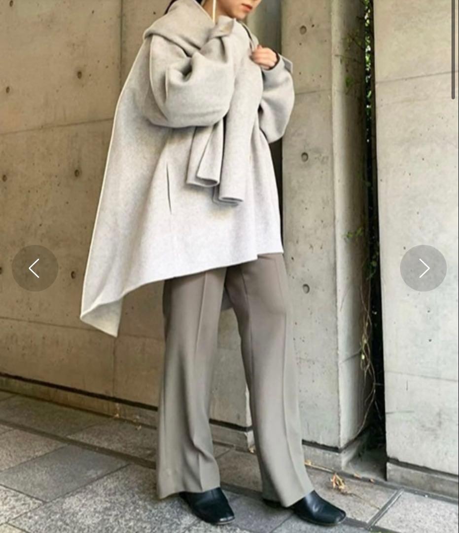 新品未使用　styling/ スタイリング リバーフードコート　ベージュ