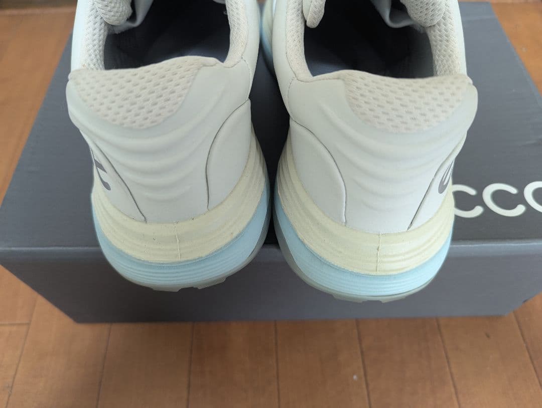 【値下げ】ecco ゴルフシューズ ホワイト24cm