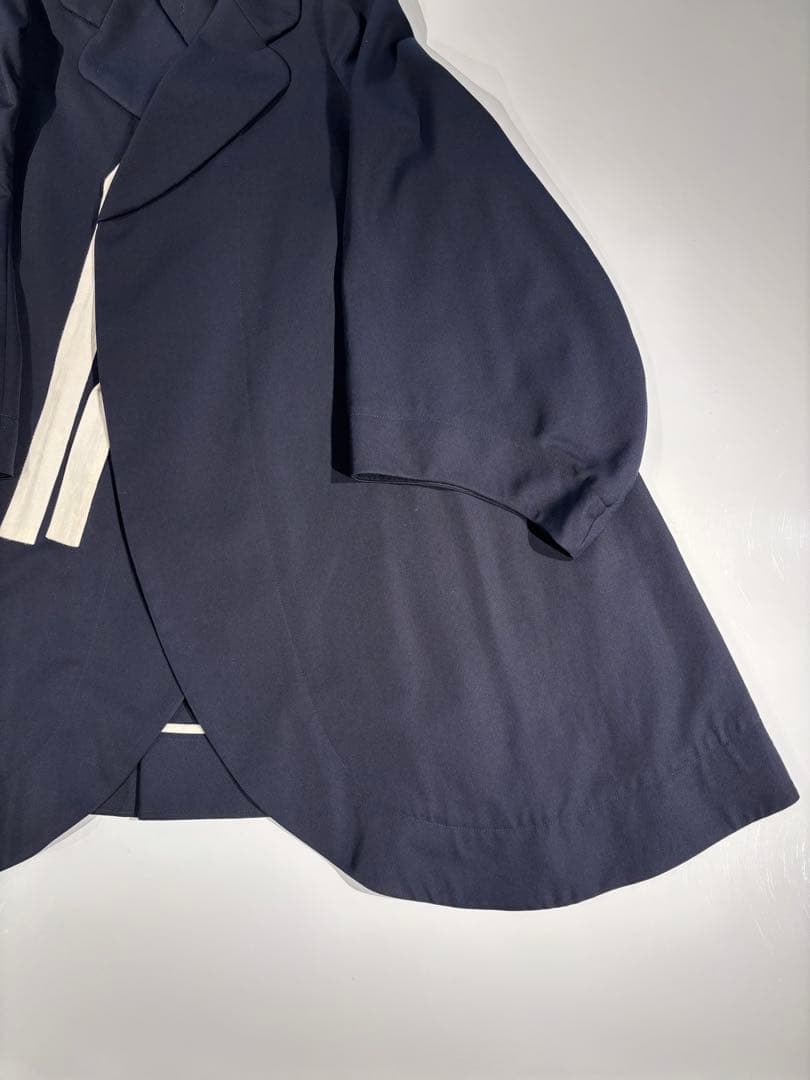 [二次元期]［12AW］コムデギャルソン　ウールギャバジンコート　アーカイブ