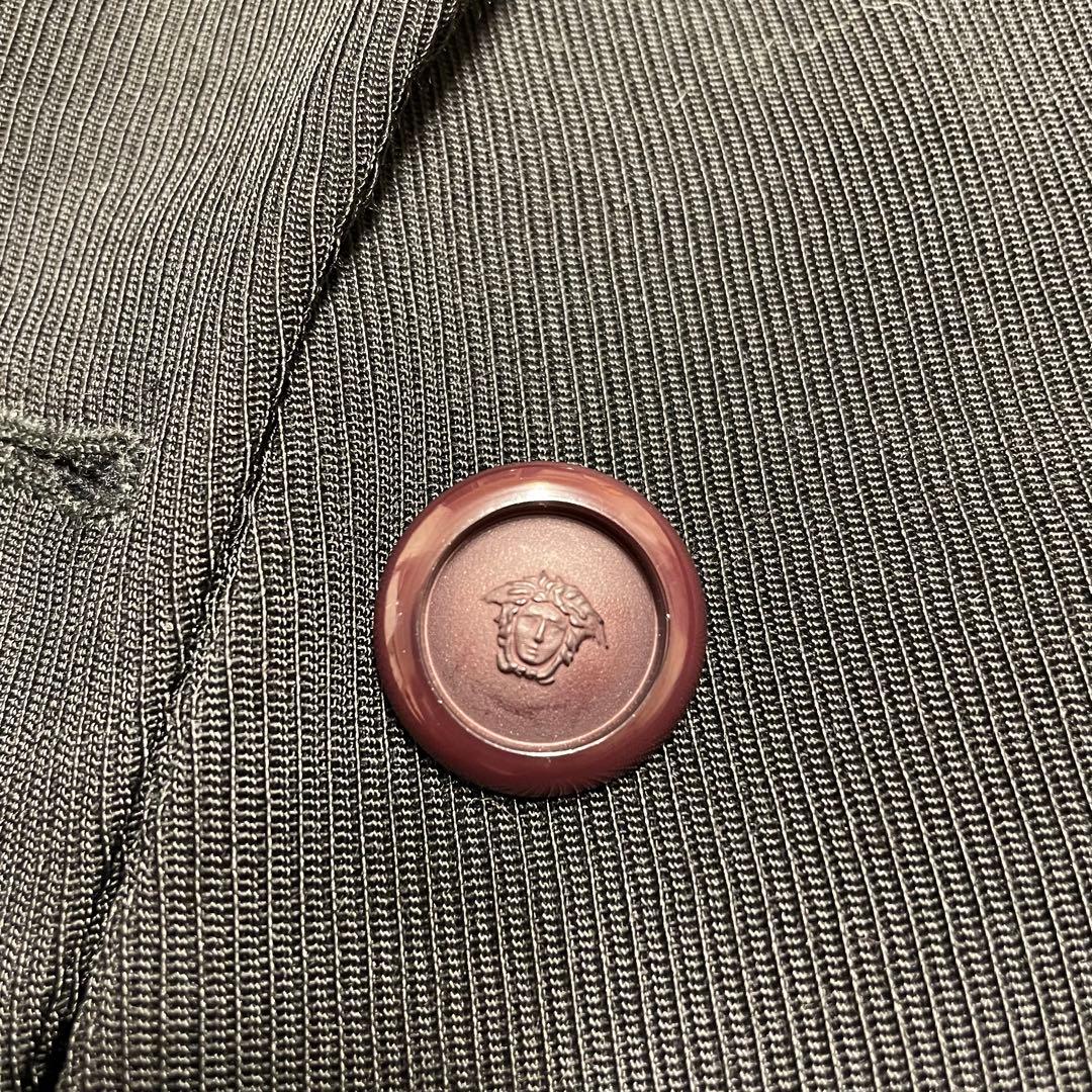 美品！イタリア製！VERSACE ヴェルサーチ　レディーススーツ上下 Sサイズ