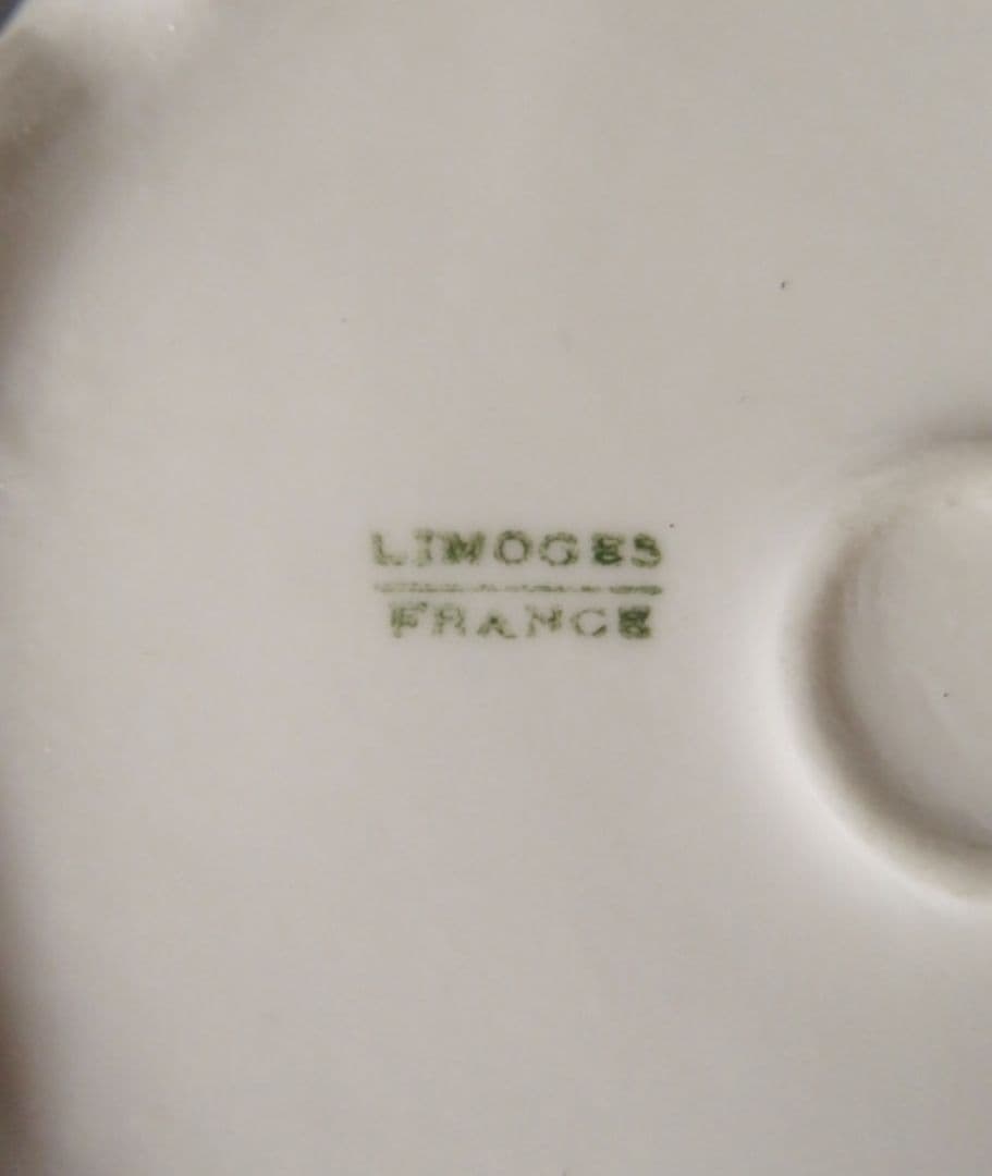 蔵出し【アンティーク】『LIMOGES』リモージュ ケーキ デザート皿 5枚