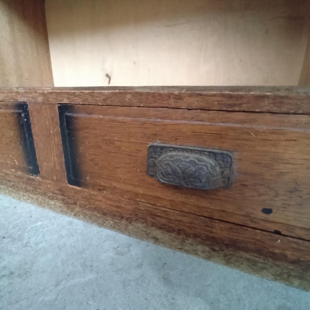 【お値下げ】古い本箱　棚　古家具