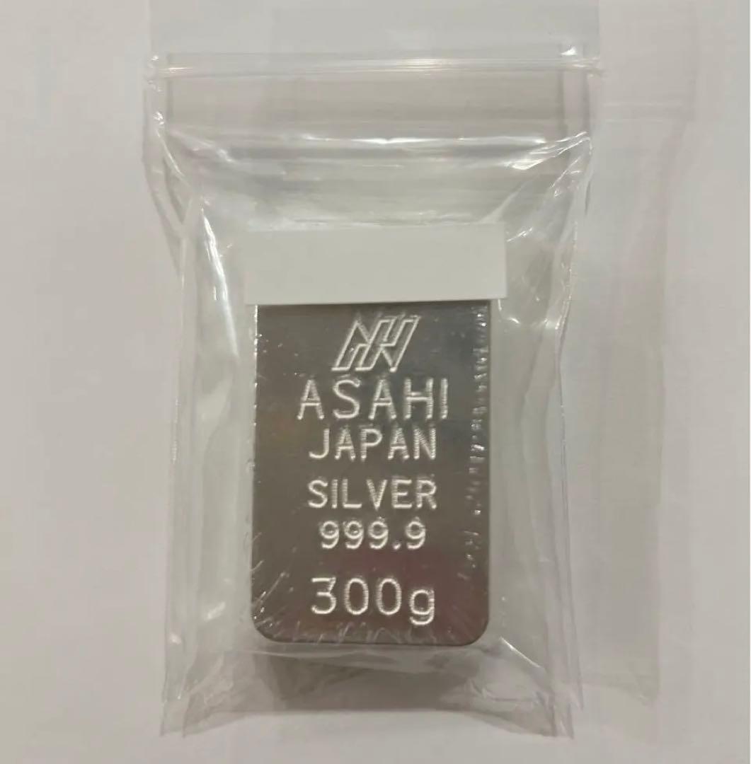 アサヒメタルファイン 銀地金 純銀 インゴット 300g 注意事項をお読み下さい