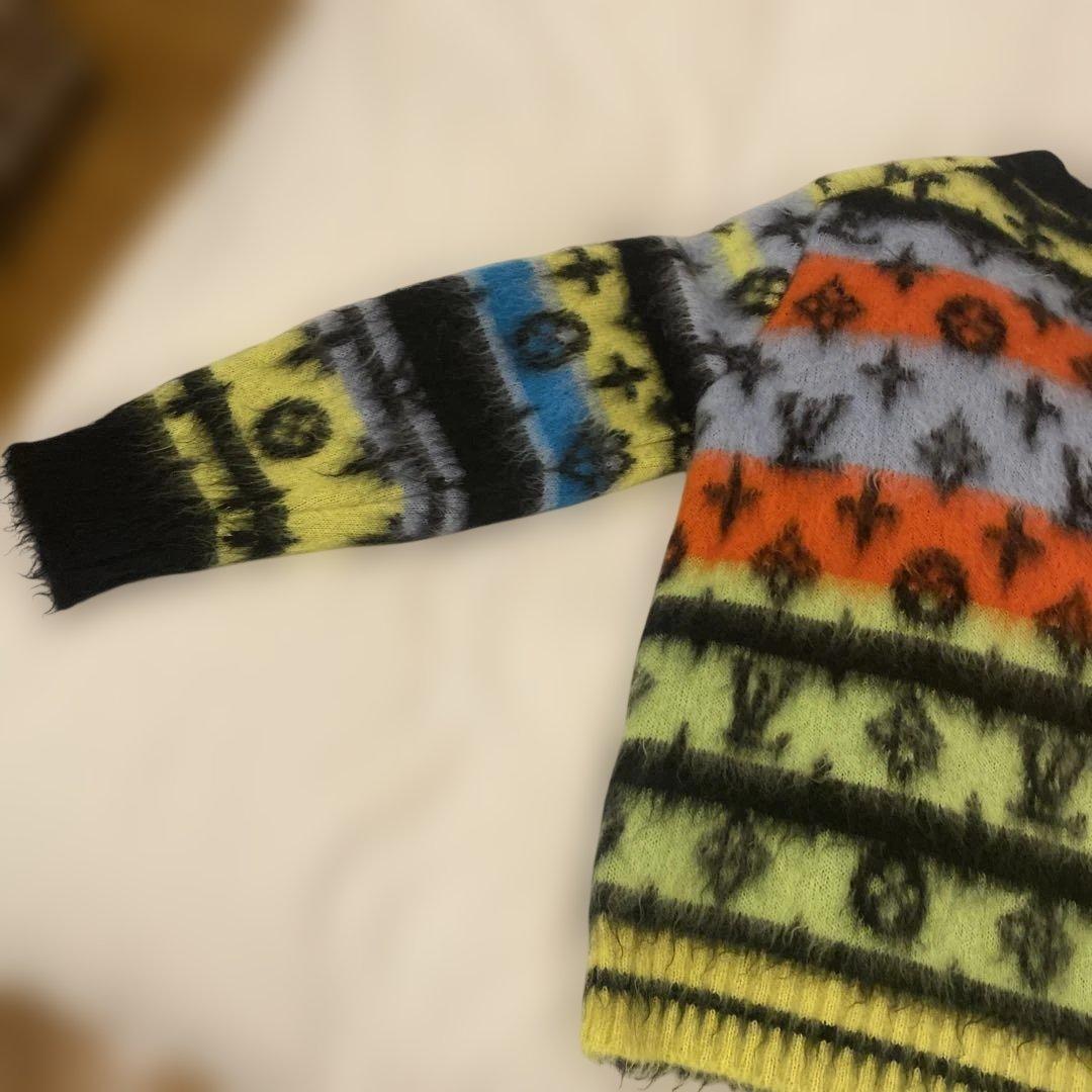 LOUIS VUITTON 多色カーディガンM