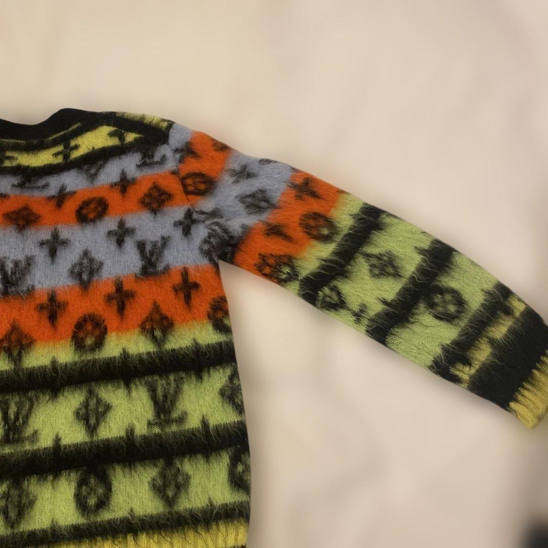 LOUIS VUITTON 多色カーディガンM