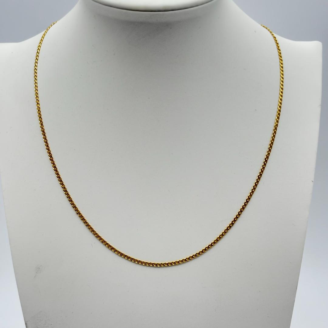 ⭐ 極美品 ✨K18金ゴールドチェーンネックレス 3.13g