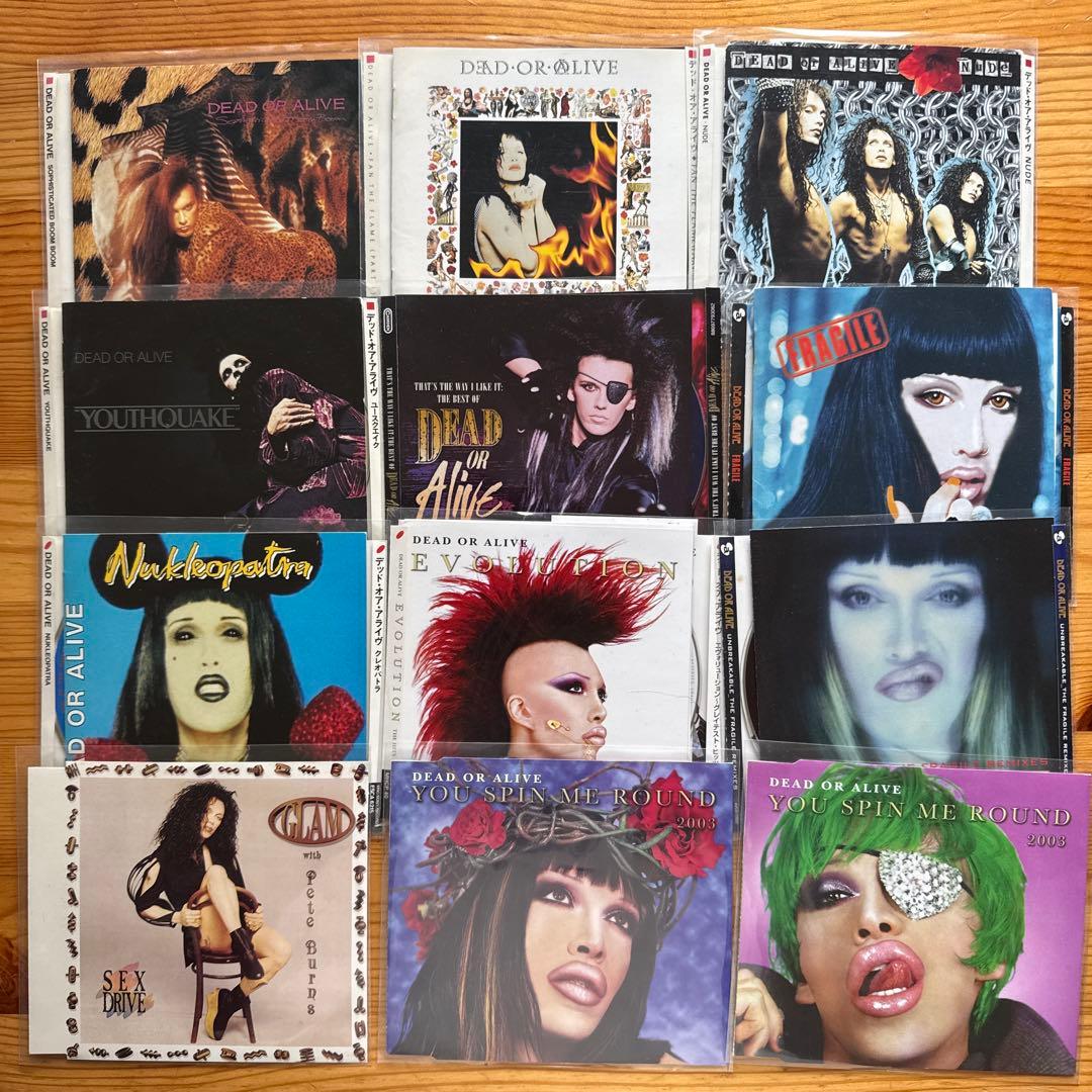 Dead or Alive CD 12枚セット　レンタル落ち含む