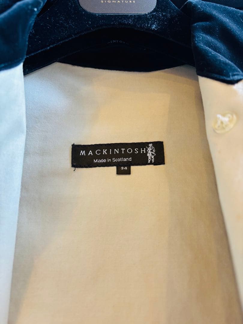 ★マッキントッシュ★アイボリーベージュ スプリングコート　レディース34サイズ
