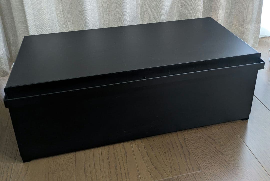 ブレッドケース　タワー　ワイド　ブラック　山崎実業