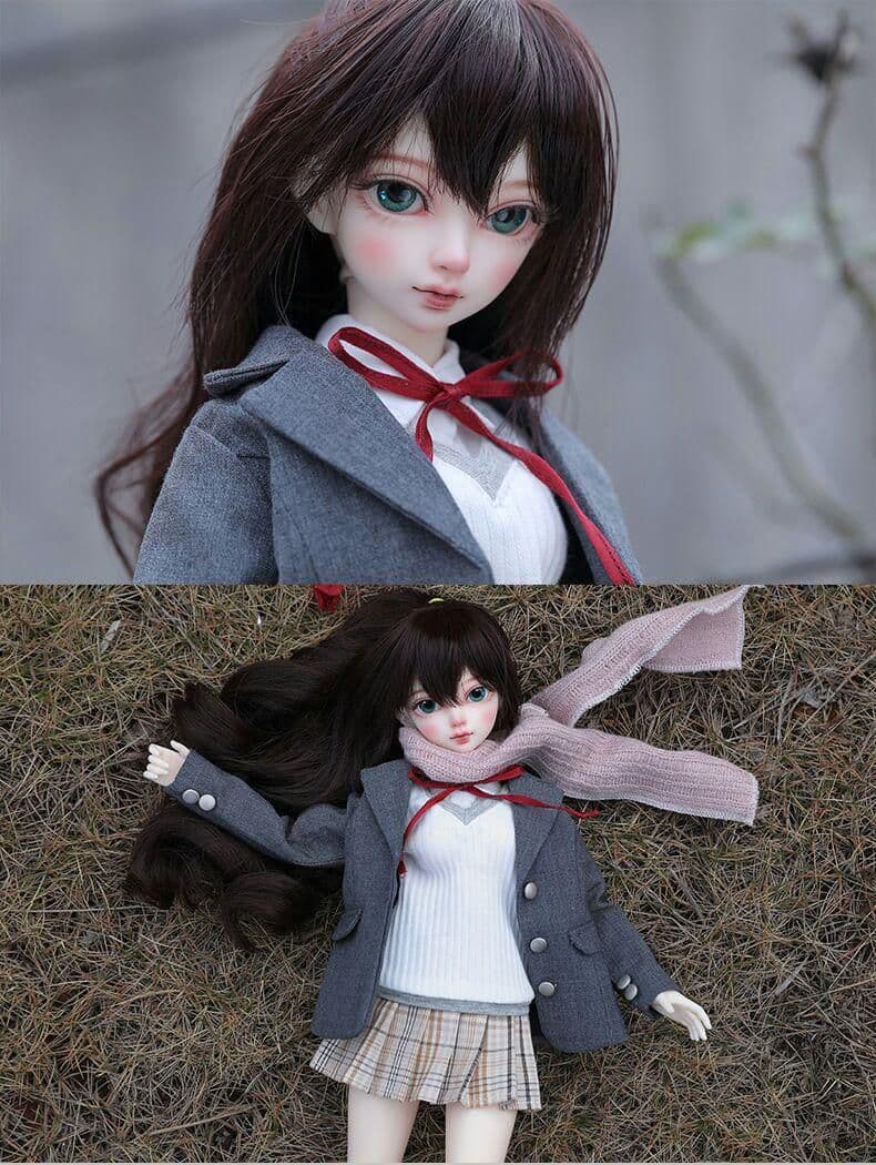 BJD 1/4 ドール本体　Kasa　球体関節人形 ハンドメイド