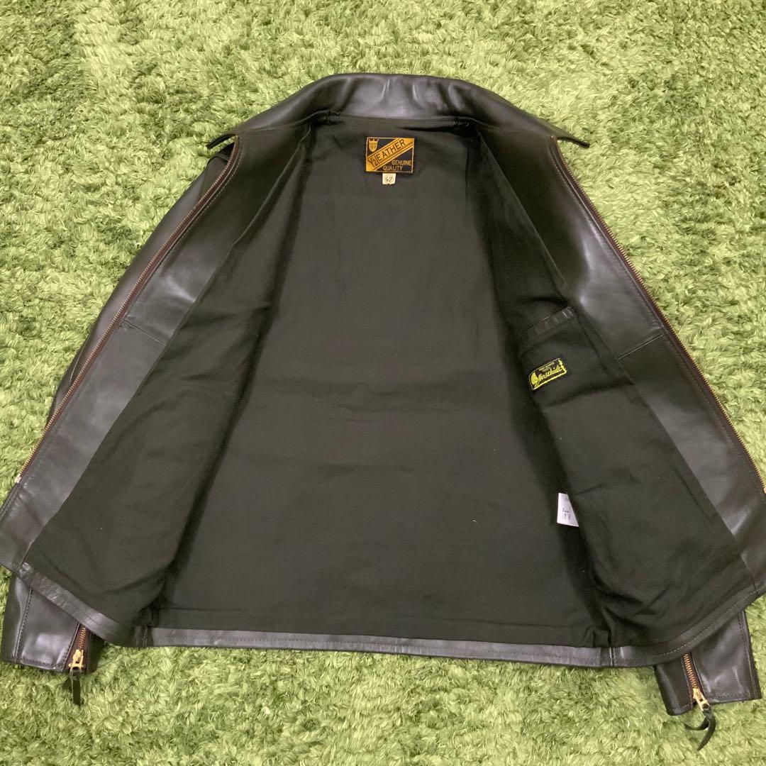 美品 希少 オリーブグリーン ホースハイド Y'2レザー メンズ42 ジャケット
