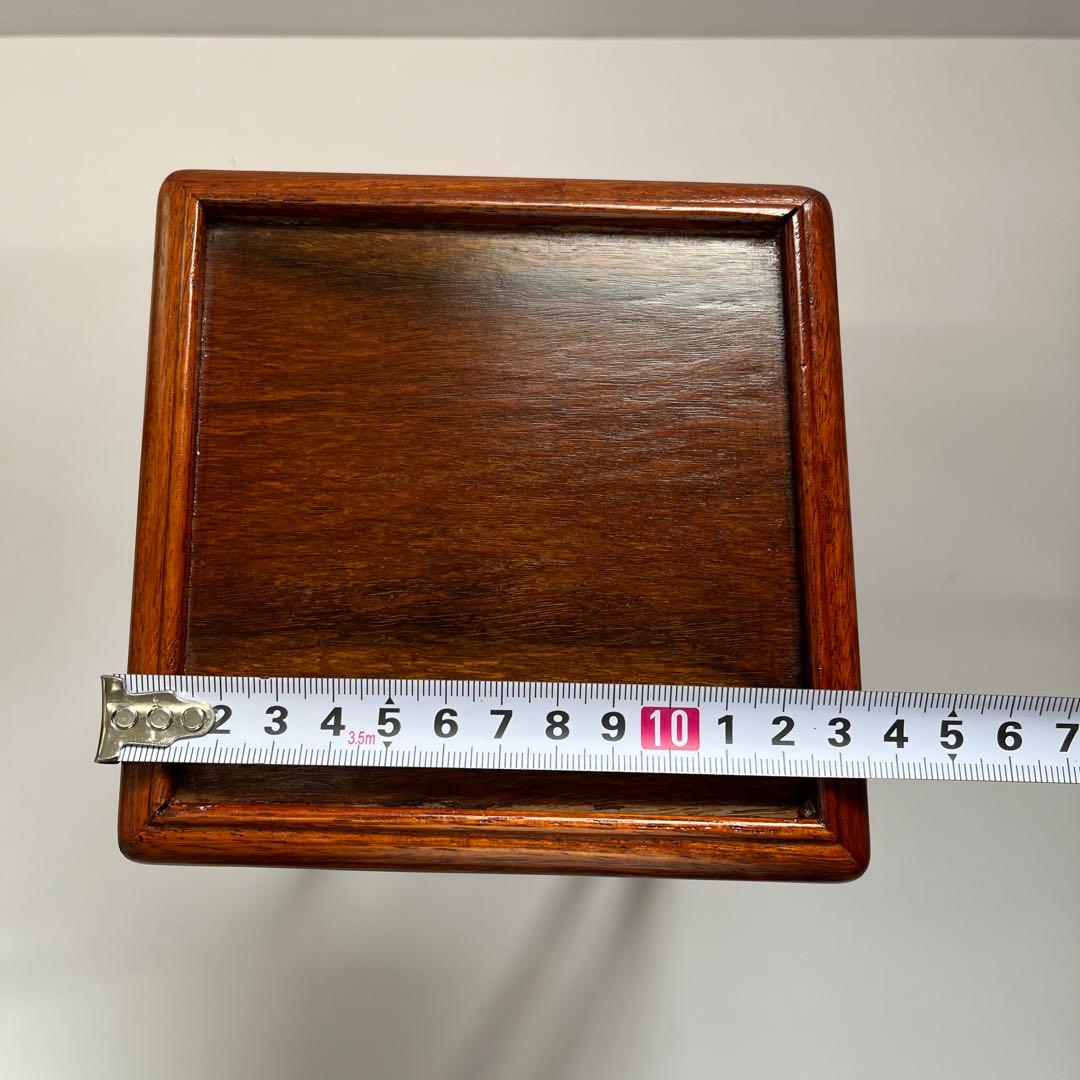 花台　唐木家具　飾台　盆栽高台　花台 香炉台