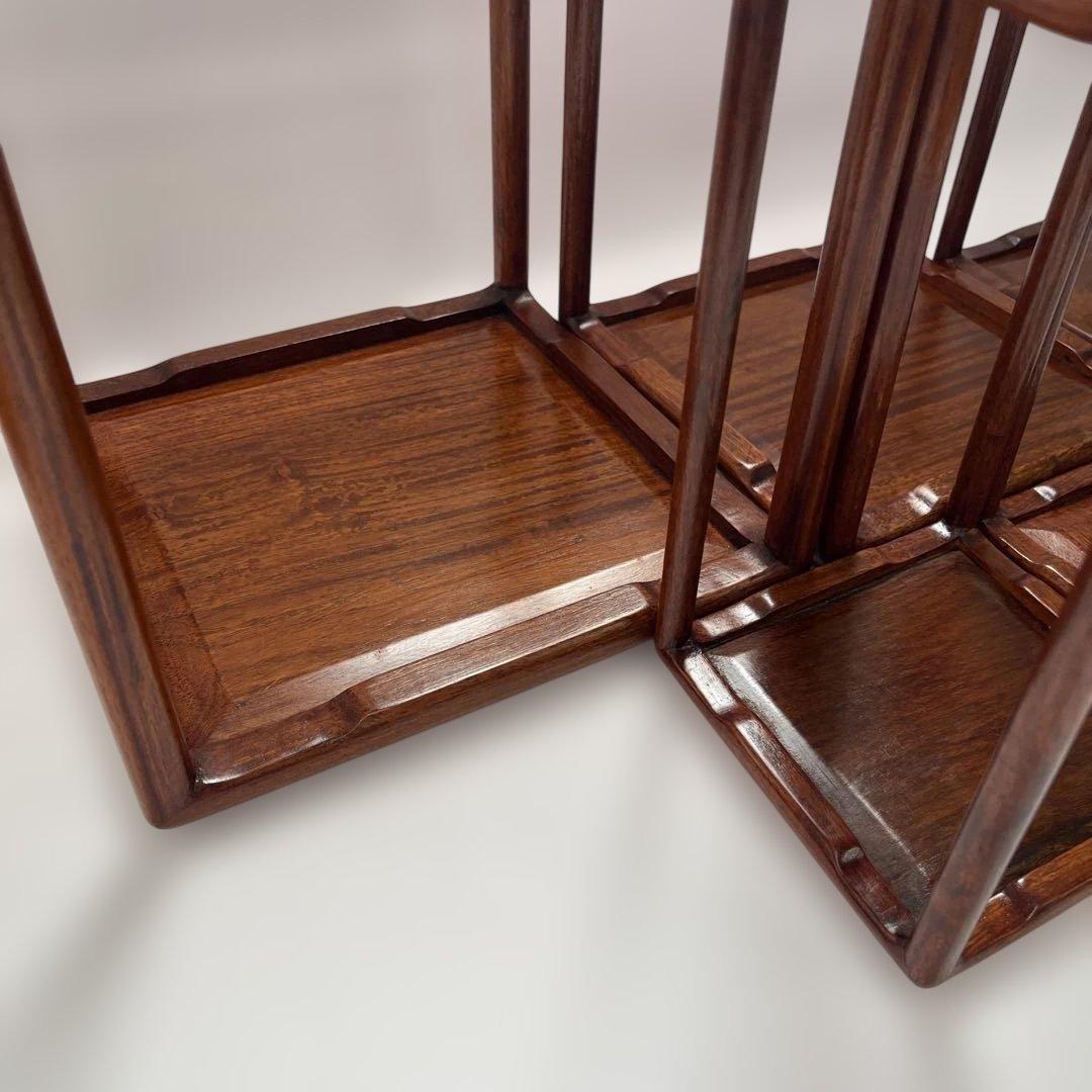 花台　唐木家具　飾台　盆栽高台　花台 香炉台