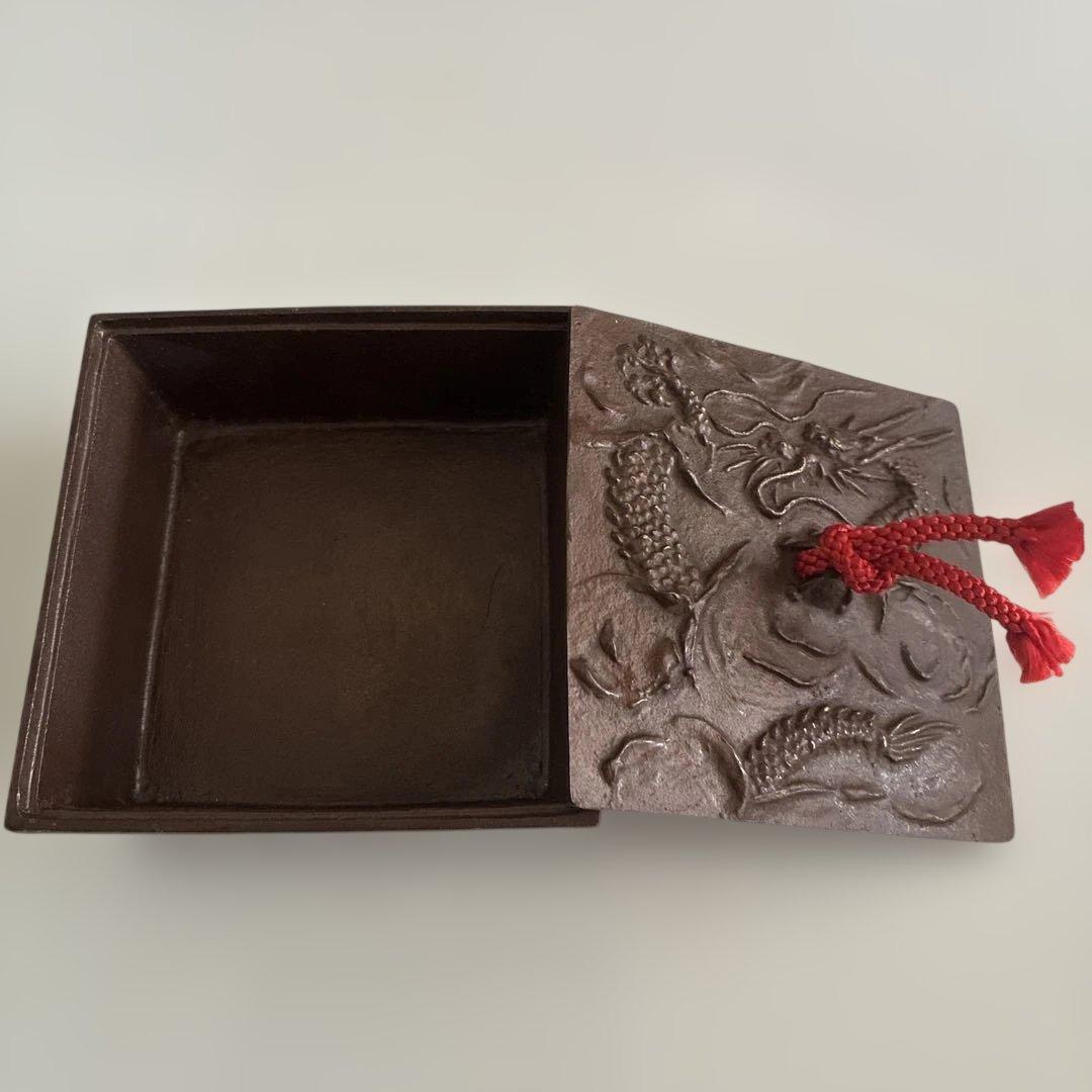 小物入れ　銅製　アンティーク