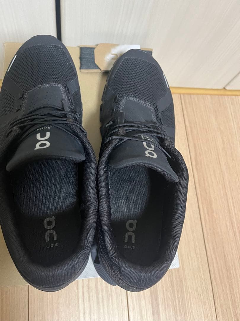 on cloud5 ブラック28cm