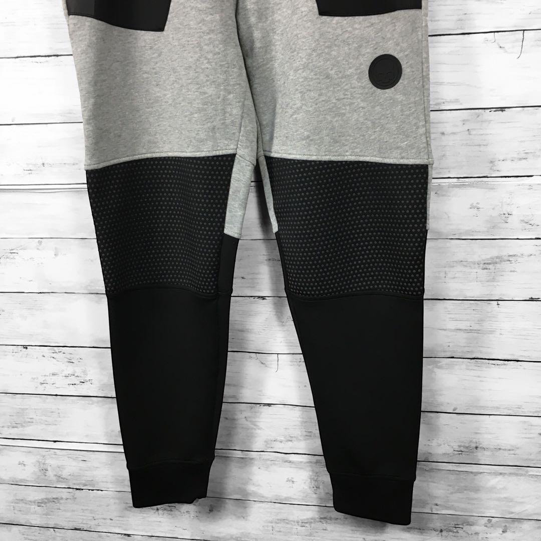 ハイドロゲン 切り替えセットアップ ジャージ パーカー スウェット グレー M