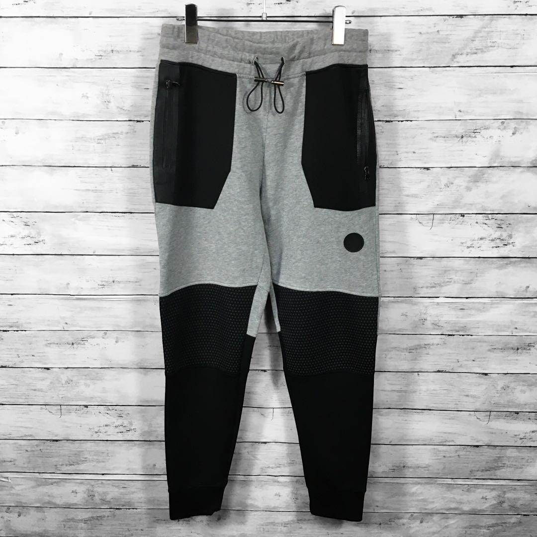 ハイドロゲン 切り替えセットアップ ジャージ パーカー スウェット グレー M