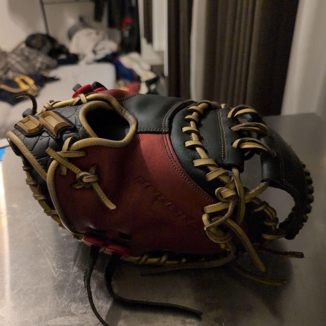 値引き済　SSK　梅野オールスター限定ミット 野球グローブ 赤/黒　即戦＆堅有