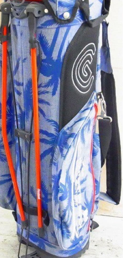 稀少品！２０１７年！ クリーブランド オーシャンBLUスタンドキャディーバッグ