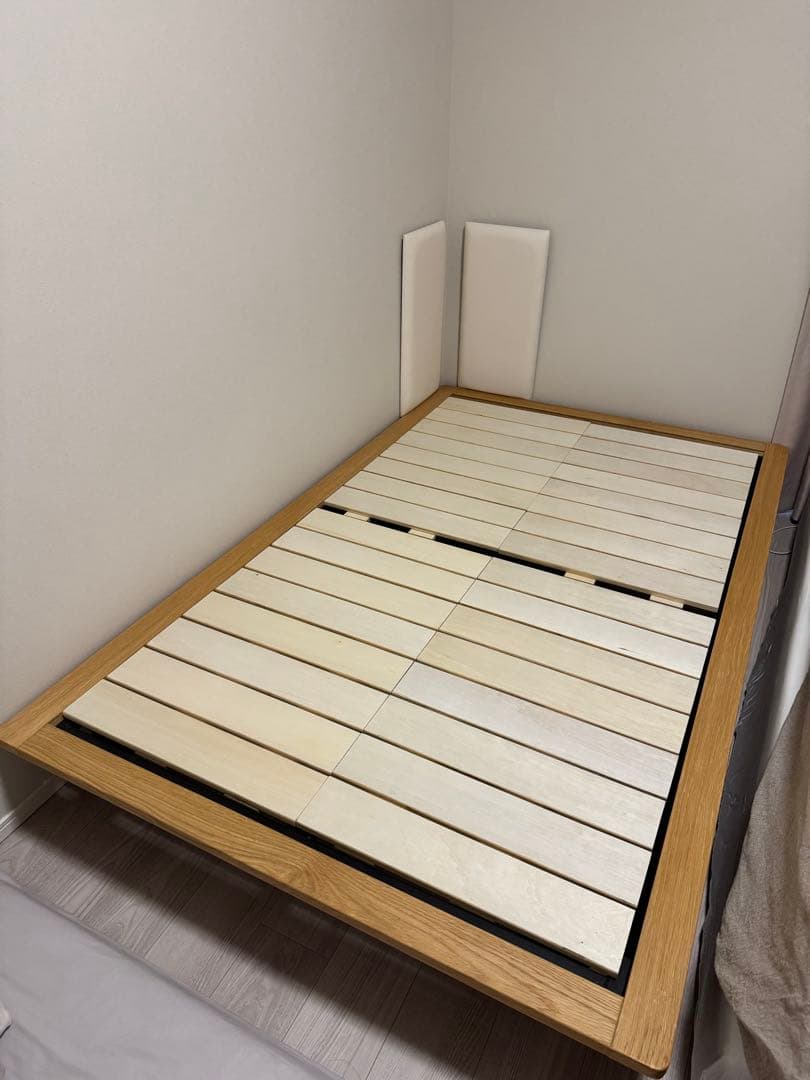 【無印】ベッドフレーム セミダブル（20cm足付き）