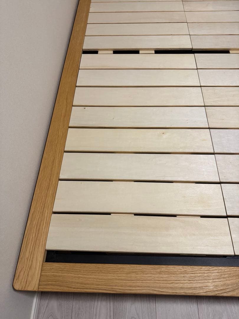 【無印】ベッドフレーム セミダブル（20cm足付き）