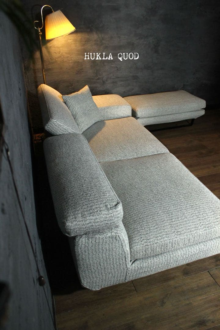 首都圏送無料〜HUKLAQUOD片肘　80万 T517 クオード　ソファ　セット