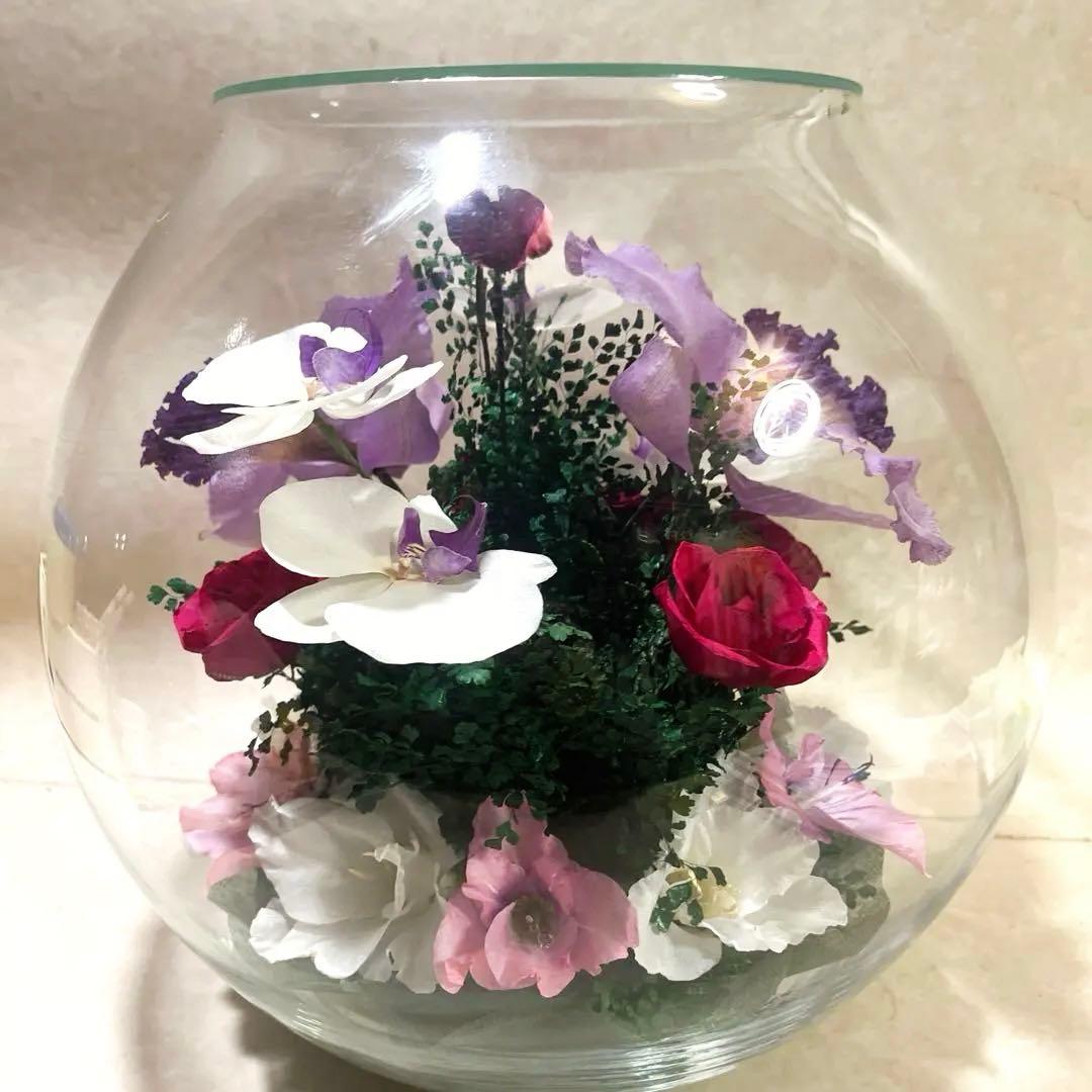 ≪レンデフロール≫カトレア・胡蝶蘭・バラ・グラジオラス （C-V）　LL