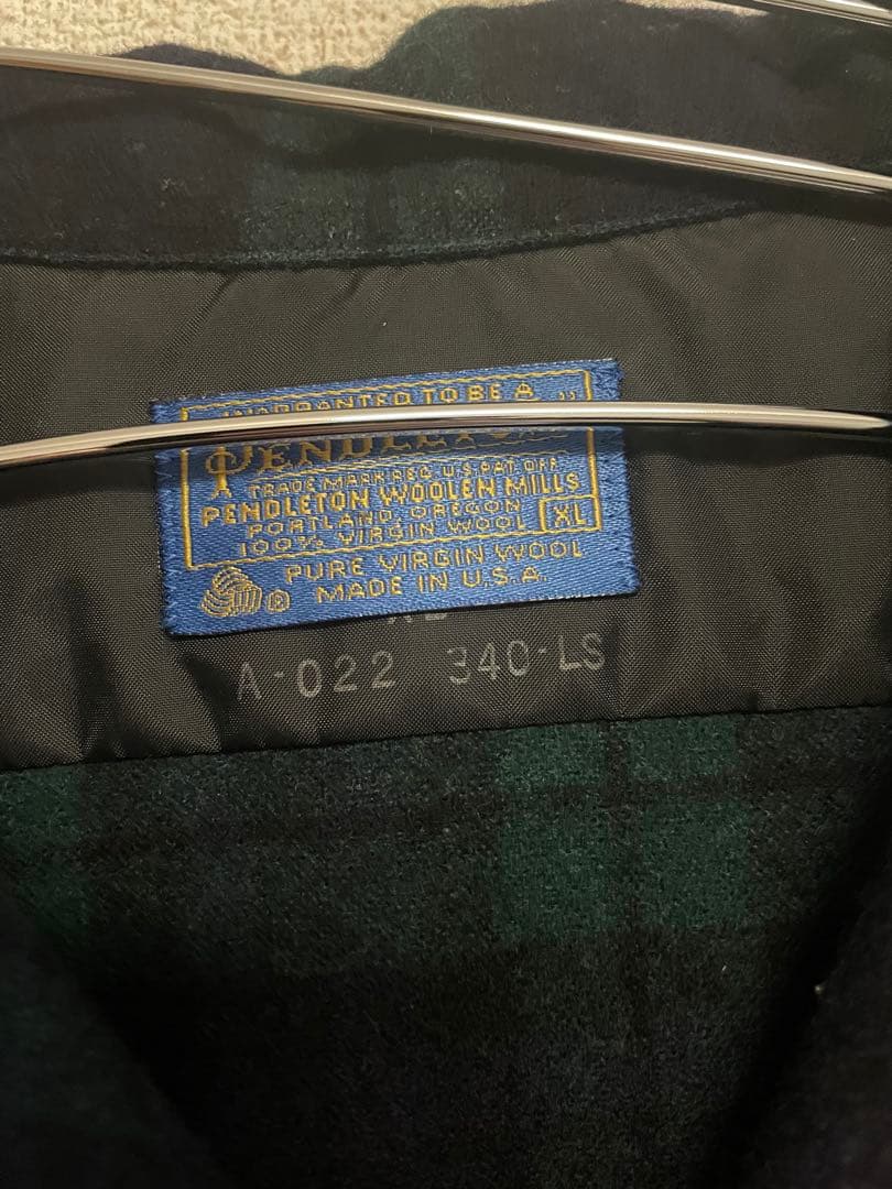 極美品 70s ペンドルトン ブラックウォッチ XL ボードシャツ ビンテージ