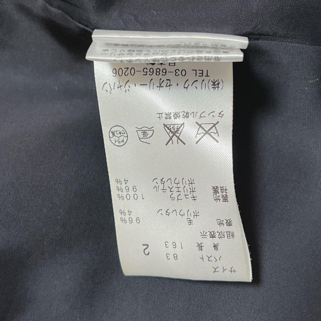 極美品✨theoryセオリー ブラックスーツセットアップ 2 M 通勤フォーマル