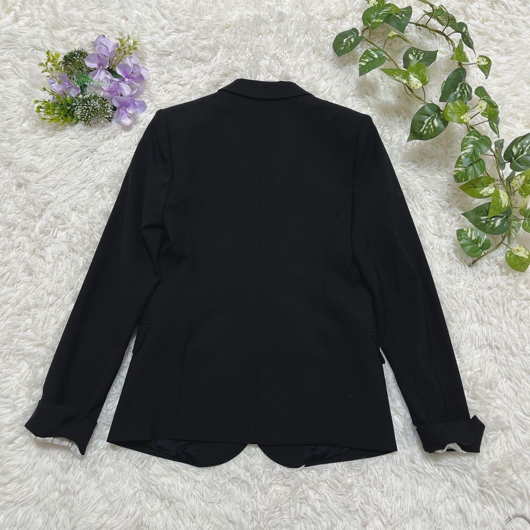 極美品✨theoryセオリー ブラックスーツセットアップ 2 M 通勤フォーマル