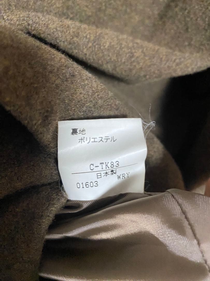 アレグリ　ウールライナー付きロングコート