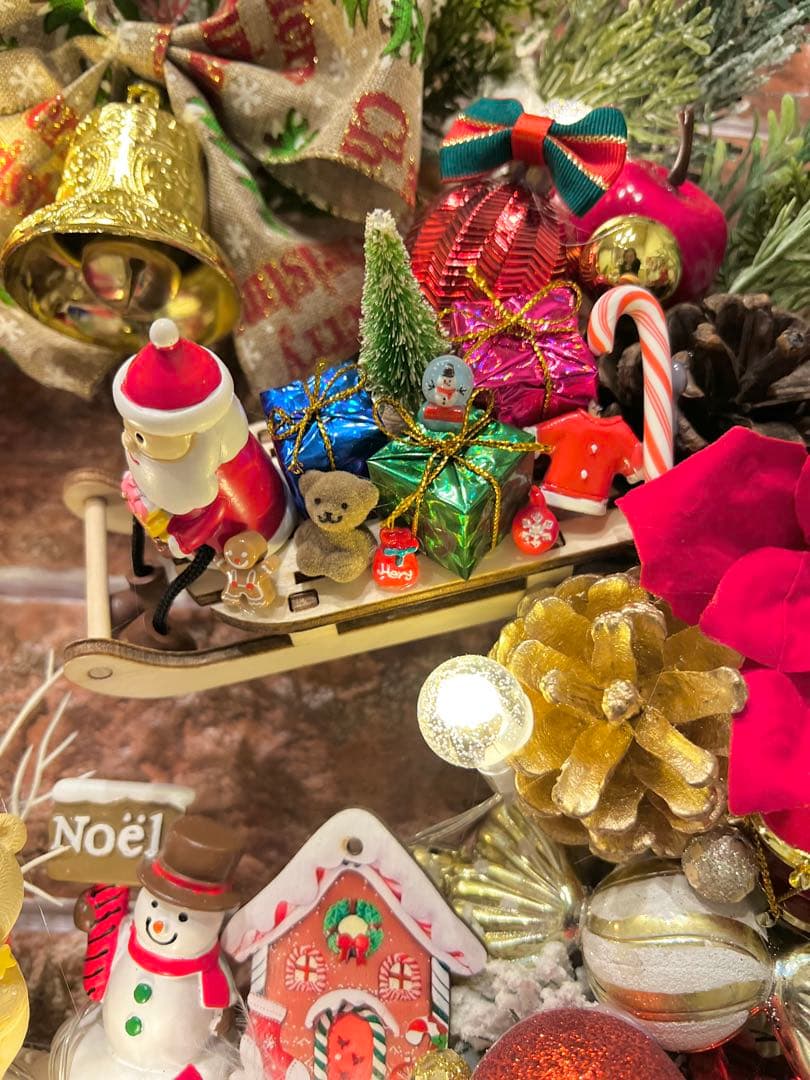 専用 特大 クリスマスリース ハンドメイド 3点 おまとめ