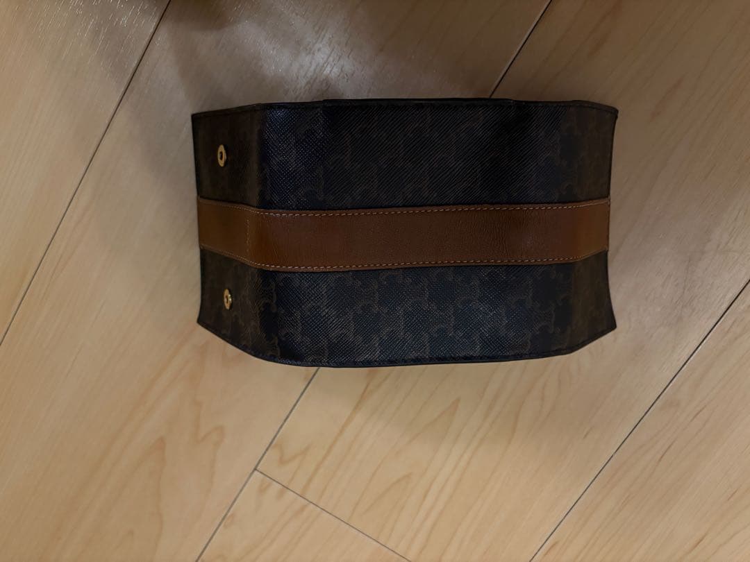 値下げ　CELINE 三つ折り財布 ダークブラウン