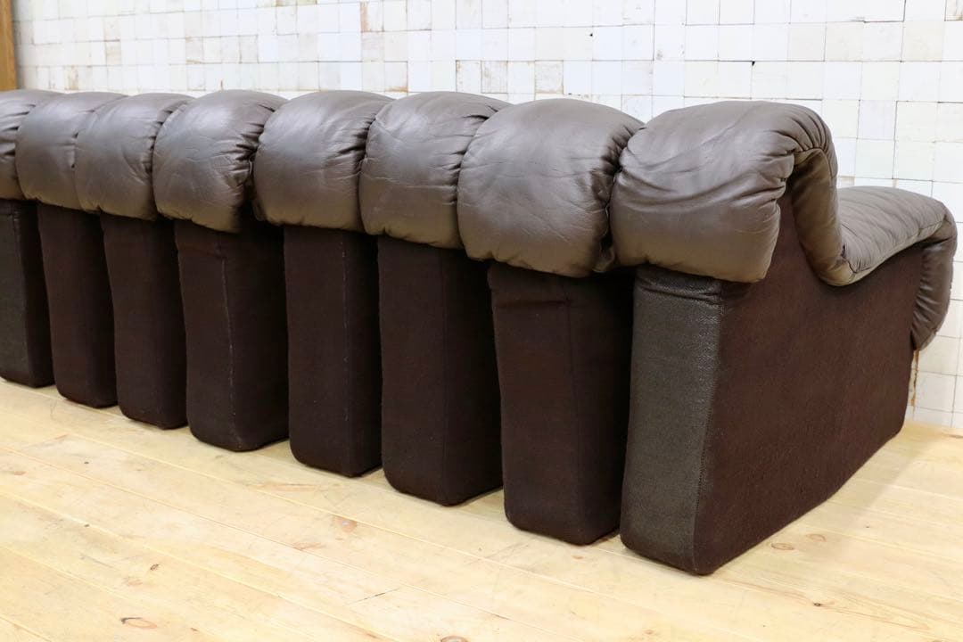 GMHK550○mobilia / モビリア スネークソファ 10連 名作 石