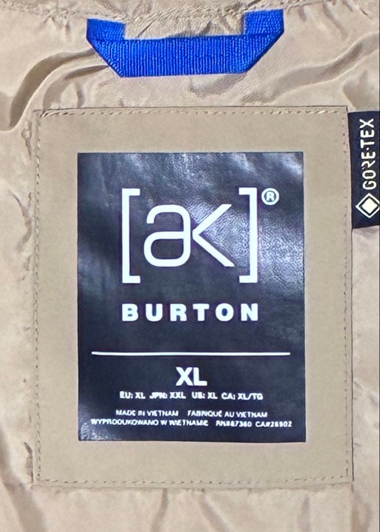 Burton ak cyclic JKT サイクリック XL gore-tex