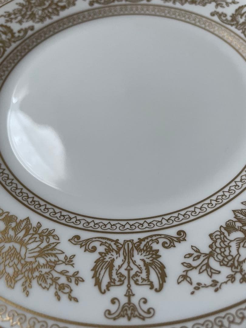 値下げしました❗️ウェッジウッド　コロンビアゴールドプレート　20cm