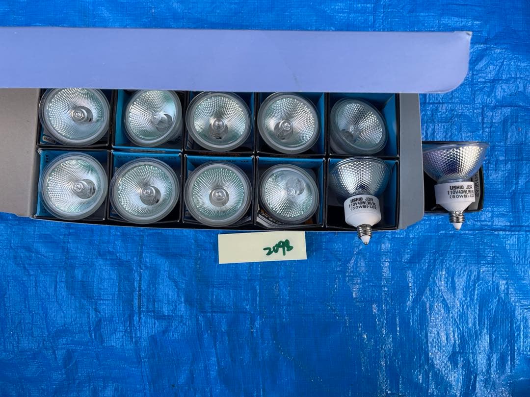 USHIO JDR110V40WLW/K 50W形 E11 11個 LD2