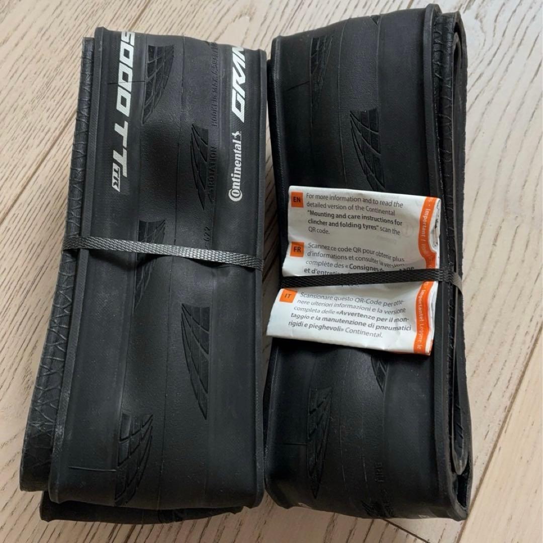 2本 Continental Grand Prix 5000 TT TR 28c
