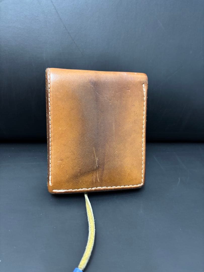 ゴローズ　レザー 二つ折り財布 ブラウン