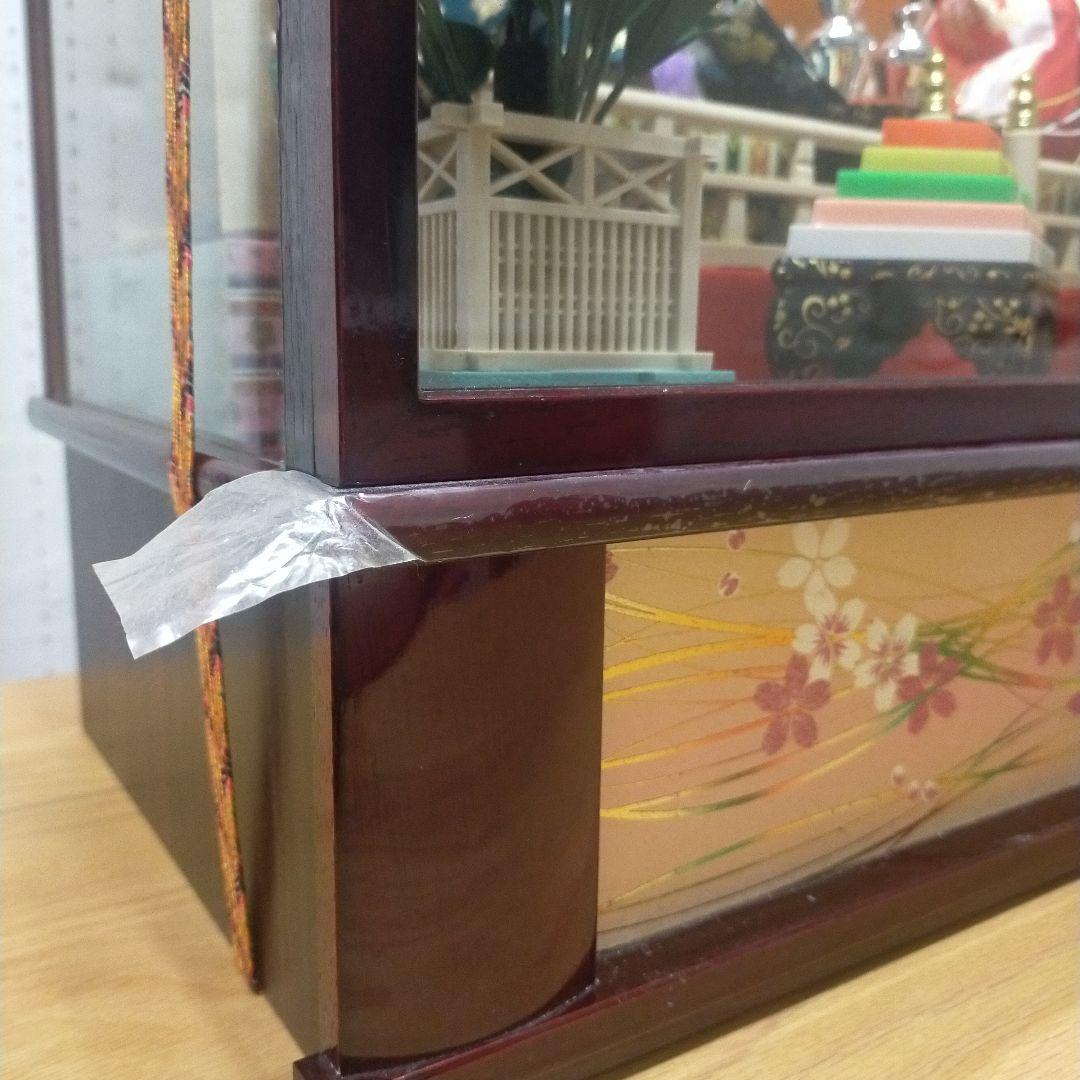 雛人形 ♡ひな祭り♡オルゴール・光るぼんぼり・ケース付き