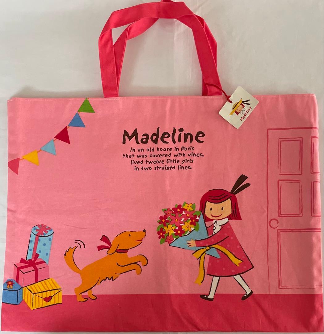 りんご　マドレーヌちゃん　レッスンバッグ　２点おまとめ　ファミリア