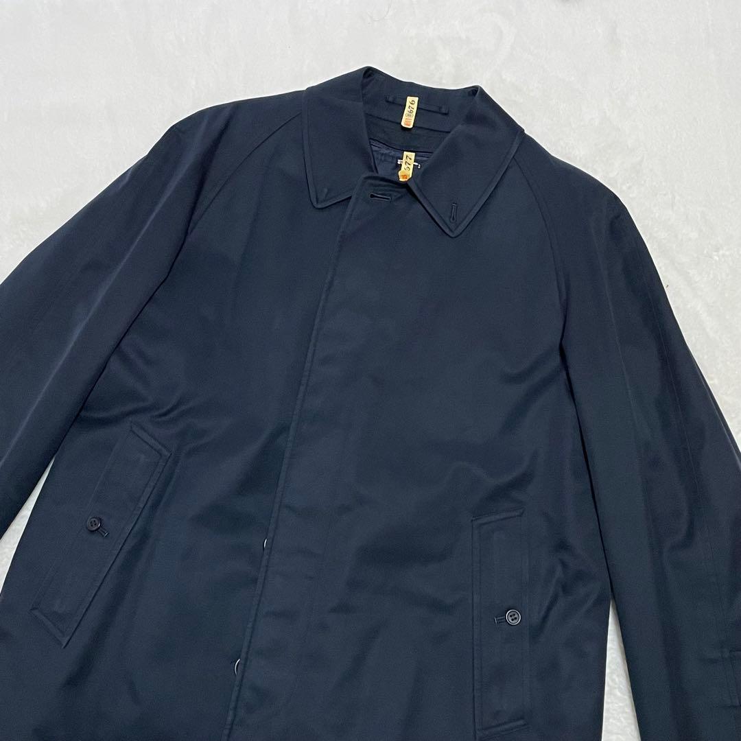 極美品 バーバリーズ トレンチコート ロング ネイビー ノバチェック ライナ