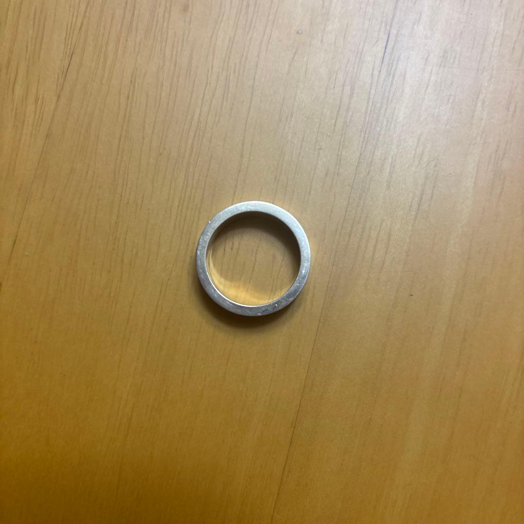 新品 GUCCI GG＆ビー エングレービング スリム リング 23号 6mm