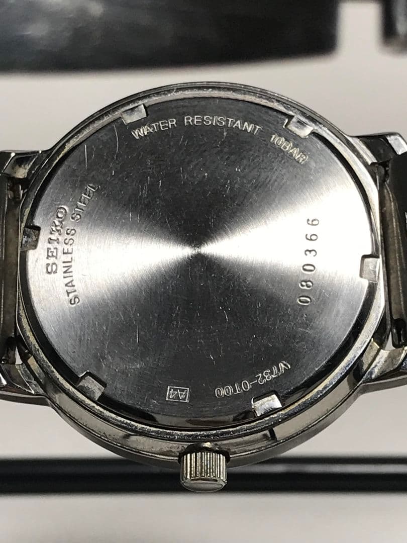 セイコー SEIKO 腕時計 アナログ V732-0T00 V732-1H08