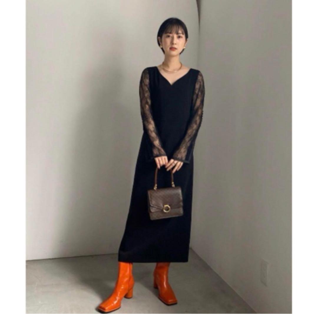 美品☆Ameri VINTAGE 完売レースドレス M