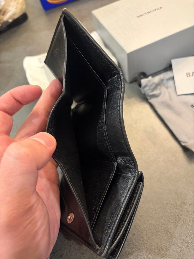 BALENCIAGA 三つ折り財布 ミニウォレット