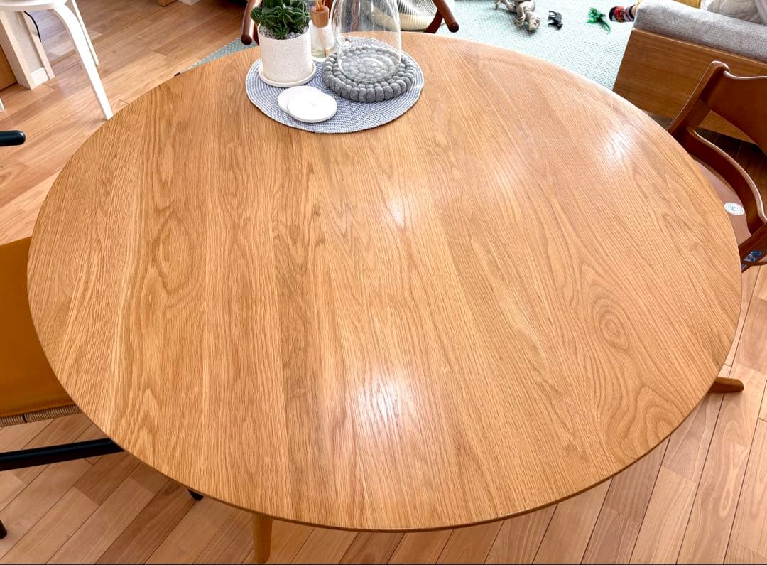 【特別価格】Re:CENO | ダイニングテーブル 円形120cm