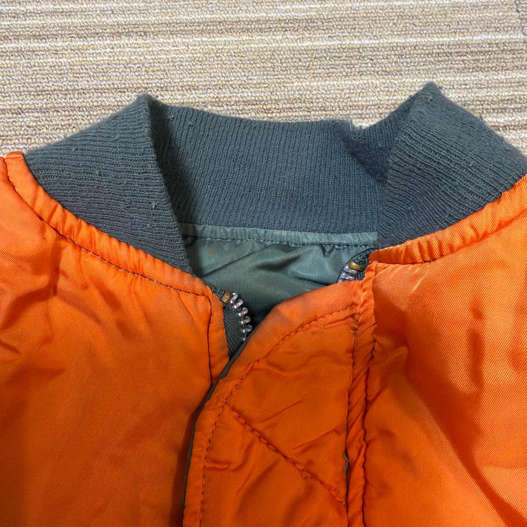 ゴ*ン様 ALPHA MA-1 リバーシブル　アメリカ製　サイズM