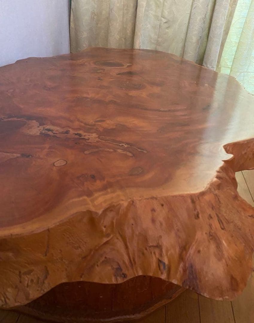 高級 一枚板 天然木 テーブル