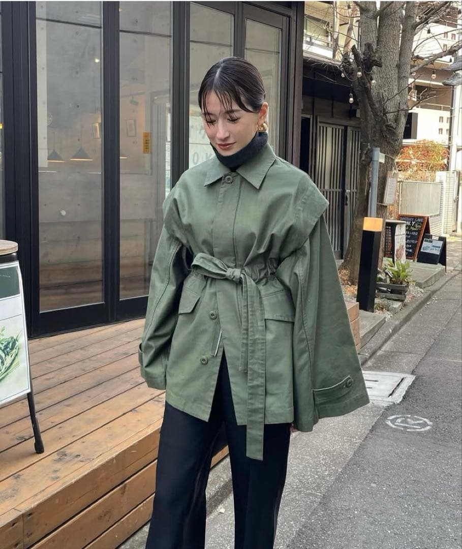 CLANE 2WAY MILITARY JACKETサイズ1